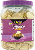 CRACKYS Salty White Taro Chips - 13.40 oz (380g)