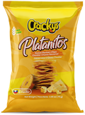 CRACKYS Cheddar Cheese Flavored Sweet Plantain Chips – 2.65 oz (75g)