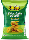 CRACKYS Salted Plantain Chips 75g (2.65oz)